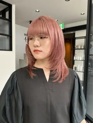 セミロング 🏁片倉 玲旺🏁のヘアスタイル