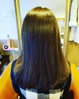 ロング カラー spa hair ark 富井直美のヘアスタイル