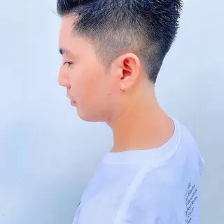 ショート メンズ 中川 竜誠のヘアスタイル