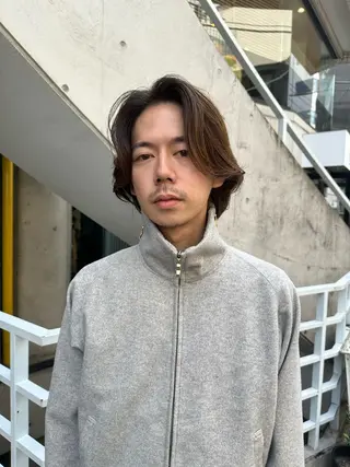 ショート カラー メンズ 💛しおん💛 モデル募集のヘアスタイル