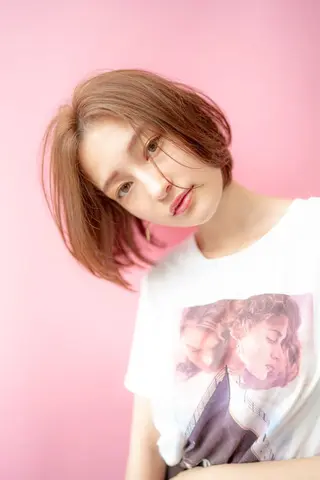 ショート カラー 🉐レイヤー/塩見 弘樹🉐渋谷のヘアスタイル
