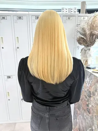ロング カラー デザイン×ダブルカラ ーHarusa🎀のヘアスタイル