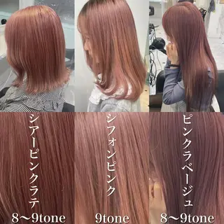 セミロング カラー 🎨透明感モテカラー DAIKI🎨のヘアスタイル