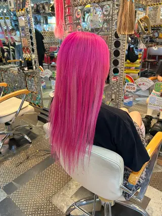 セミロング カラー ヘアアレンジ KOYA コヤのヘアスタイル