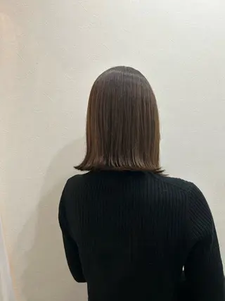 ミディアム カラー 北原 紗希のヘアスタイル