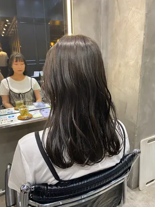 カラー 透明感カラー🌿 グレージュ🐺陽介のヘアスタイル