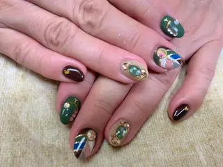ネイル an sucre baseのネイルデザイン