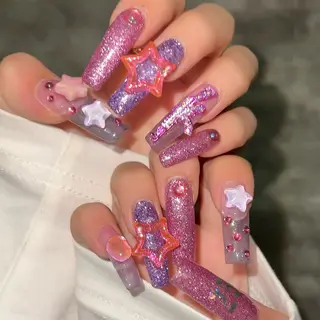 ネイル 【Yappy🌈】 💖P-tanaのネイルデザイン