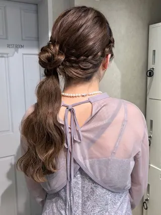 ロング 透明感モテスタイル 💞SHIORI💞のヘアスタイル