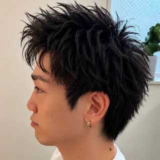 パーマ メンズ 男の理想を叶える🔥 メンズパーマ特化|関のヘアスタイル