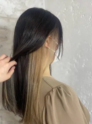 ロング カラー ブリーチモデル募集 🎀HARUNA🎀のヘアスタイル