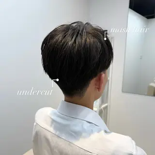 メンズ 秋元舞香 【髪質改善/カラー】のヘアスタイル