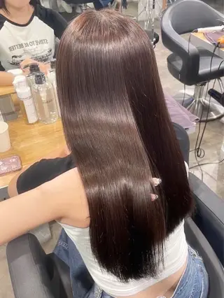 ロング カラー ︎💕︎rinka/ 韓国レイヤー🥣💕のヘアスタイル