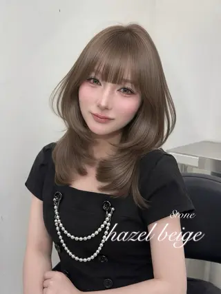 ロング カラー 上品モテヘア🩶 karen🩶のヘアスタイル