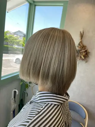 カラー 三林 紘土のヘアスタイル