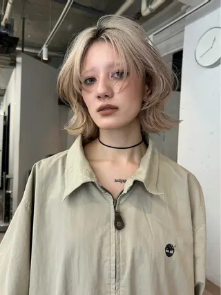 ショート カラー Tabuchi Mamiyaのヘアスタイル