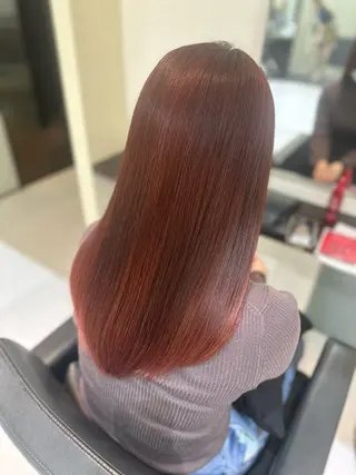 カラー 吉村 柚香のヘアスタイル