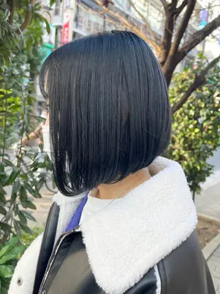 ショート カラー マンツーマン女性 美容師 奏のヘアスタイル
