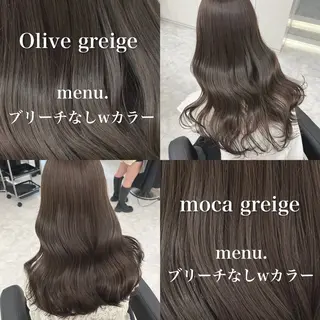 ロング グレー/ベージュ /髪質改善 れいとのヘアスタイル