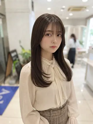 ロング 金子 直樹のヘアスタイル