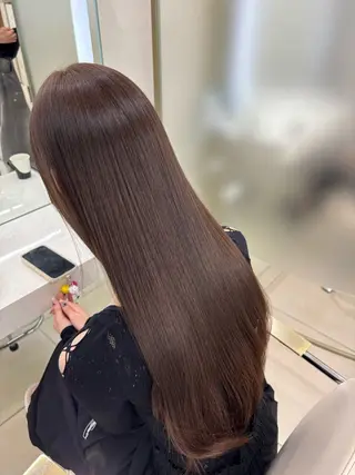 カラー 上品ヘア✖️艶髪 𝑅𝐼𝐾𝑈のヘアスタイル