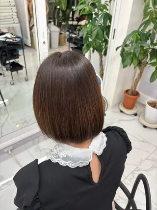ショート カラー 🫧かいり🌷韓国 🪽烏丸❣️のヘアスタイル