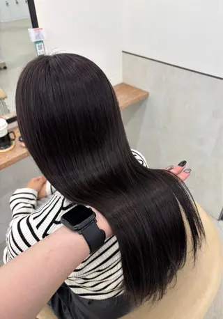 ロング たけくに まお /透明感カラーのヘアスタイル