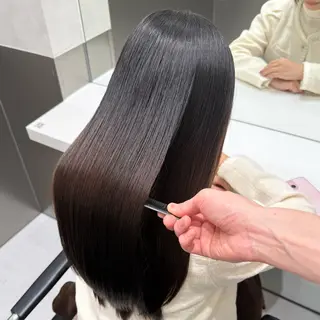 ロング カラー 美髪職人あお🦕 髪質改善｜原宿のヘアスタイル