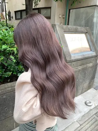 セミロング 韓国系レイヤー特化 hiroのヘアスタイル