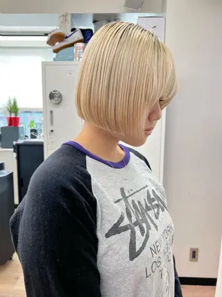 ショート ショートカット募集/ モカのヘアスタイル