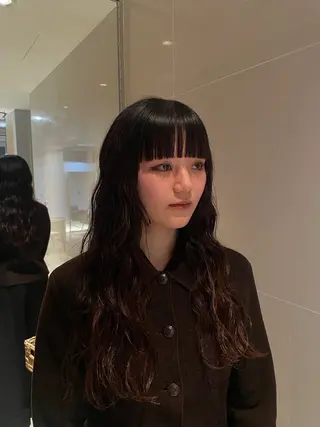 ロング 縮毛矯正/レイヤー 🌙児玉光瑠のヘアスタイル