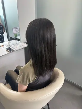 セミロング カラー TheEctilo 江坂Yoshimi✨のヘアスタイル