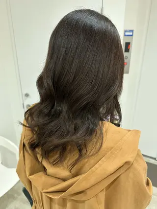 セミロング カラー レイヤー/ナチュラル 💐nao.のヘアスタイル