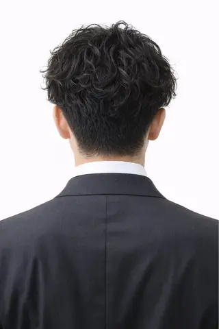 ミディアム パーマ メンズ 💎Dia/響華🎨 メンズカット/カラーのヘアスタイル