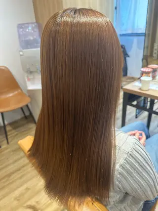 セミロング カラー パーマ ✨✂️Nori ✂️✨のヘアスタイル