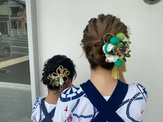 ヘアアレンジ . SHIZUKAのヘアスタイル