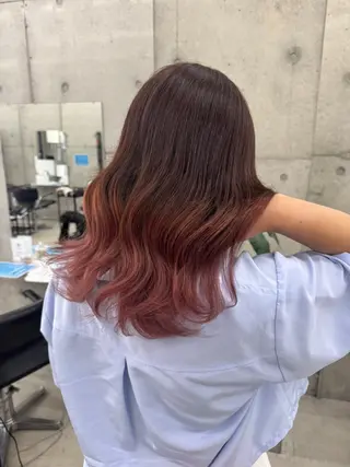 カラー Asami/名古屋/ ハイトーン/デザインのヘアスタイル