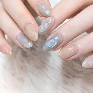 ネイル 會田 瑠衣のネイルデザイン