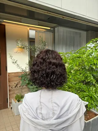 パーマ 中村 芽衣那のヘアスタイル