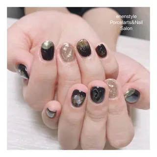 ショート ネイル 🐾enen style 🐾のネイルデザイン