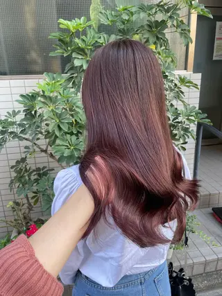 ロング カラー 🫧ヒシダアキ taboo.i🫧のヘアスタイル