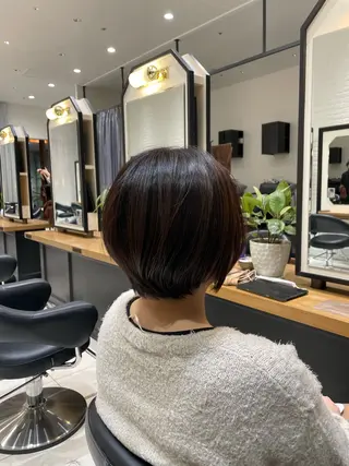 ショート GRANMASH 竹田  瑠依希のヘアスタイル