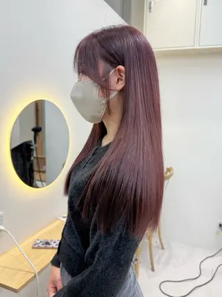 ロング カラー 🪭risa 暖色/レイヤー🪭のヘアスタイル