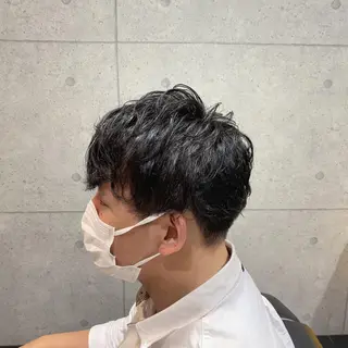 ショート 🔥無料メンズカット /パーマ🔥奥山のヘアスタイル