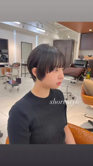 ショート ♡レイヤーボブ パーマ/うらら♡のヘアスタイル