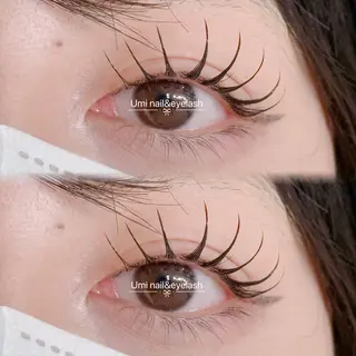 マツエク・マツパ 池袋Umi nail eyelash ゆみのマツエク・マツパデザイン