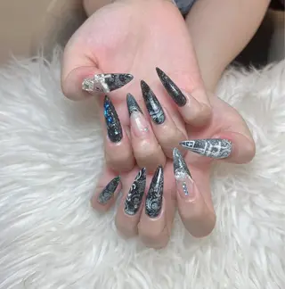 ネイル ANH ゴテゴテネイルのネイルデザイン
