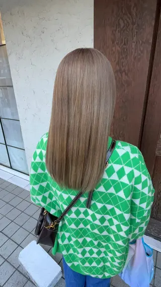 ロング カラー MATSURI BASE.AWAJIのヘアスタイル