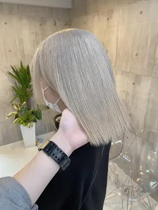 ミディアム "必ず可愛く” TAKUTOのヘアスタイル