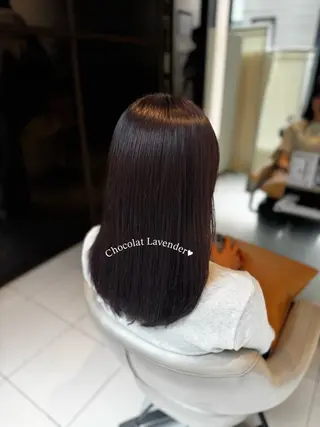 セミロング カラー 🤍たむら みなみ 銀座🤍のヘアスタイル